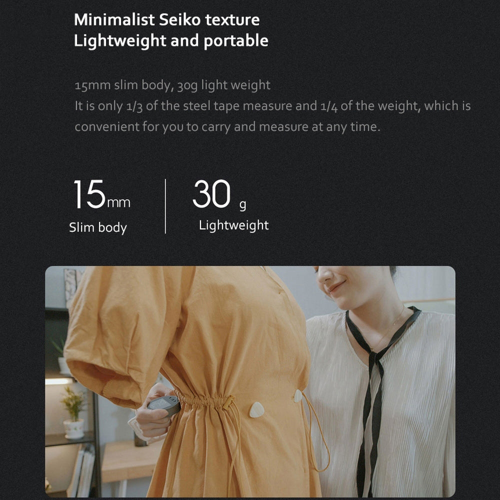 Smart Digital Measuring Tape with LCD Display