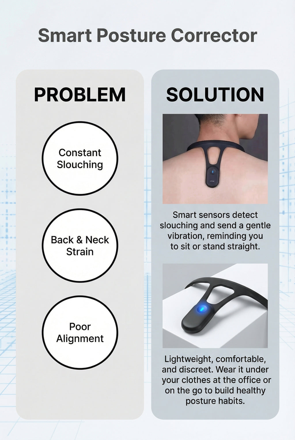 Smart Back Posture Corrector For Adult Child EN Version