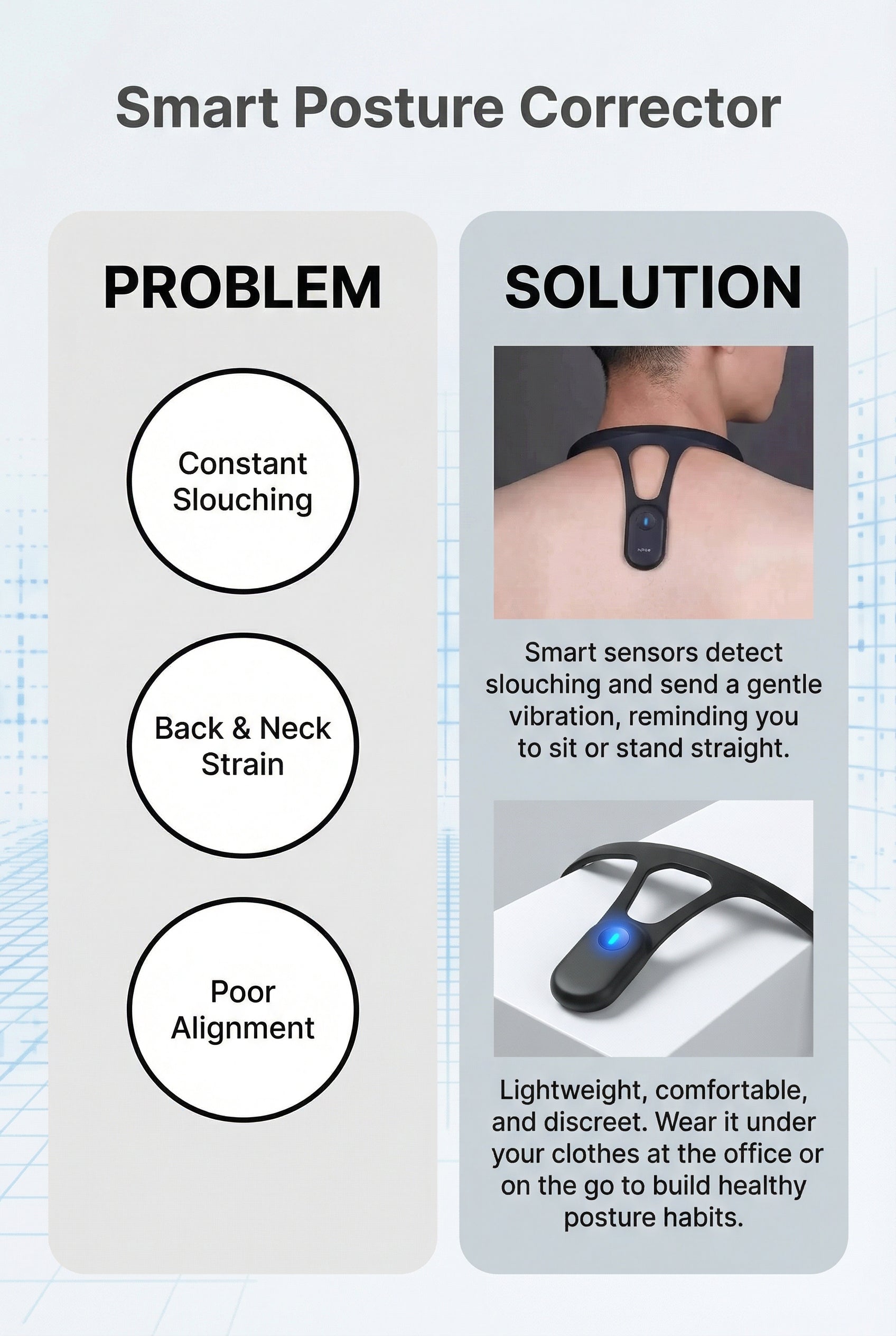 Smart Back Posture Corrector For Adult Child EN Version