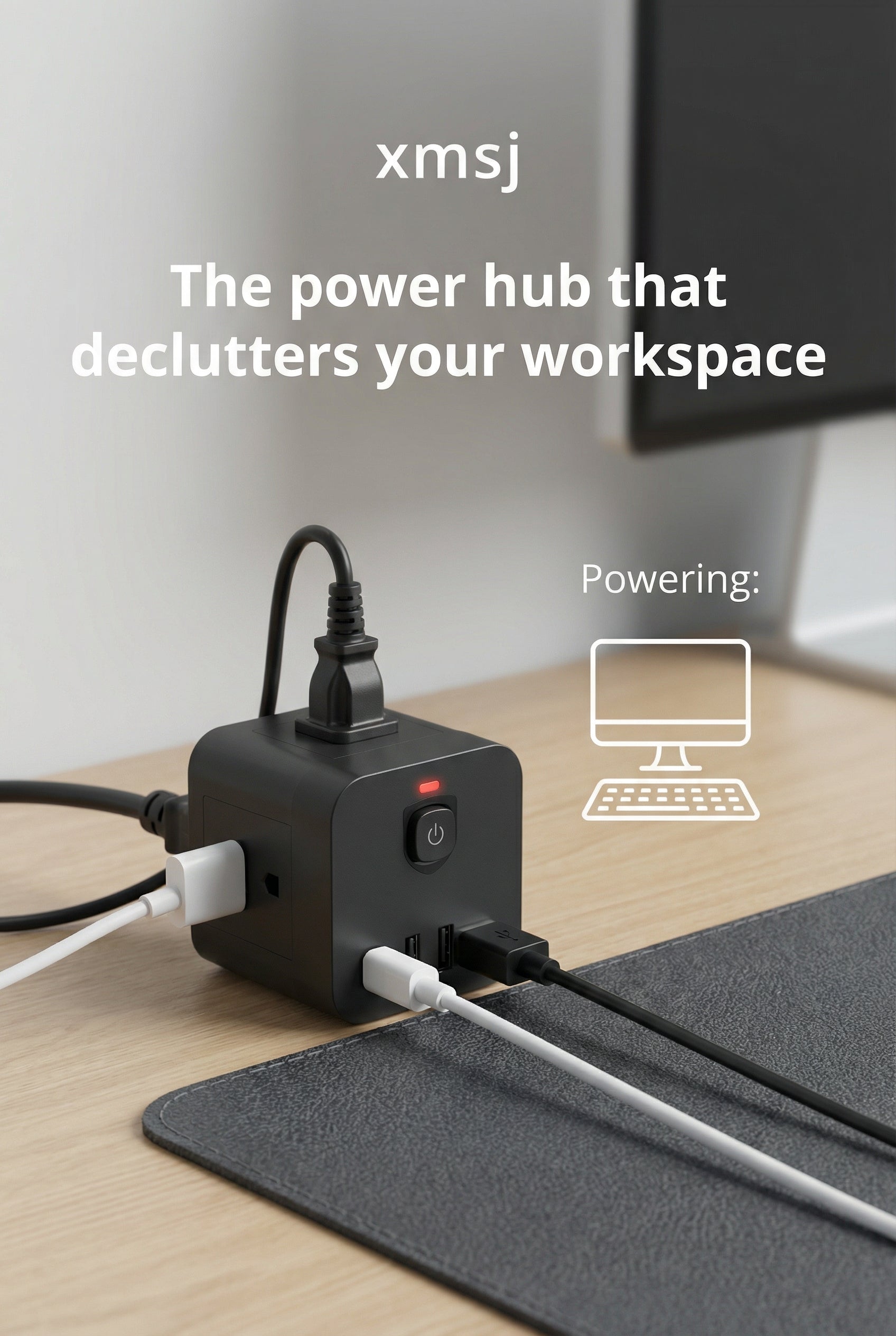 8-in-1 Power Strip US Electrical Plug