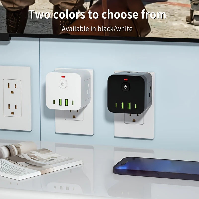 8-in-1 Power Strip US Electrical Plug