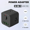 8-in-1 Power Strip US Electrical Plug