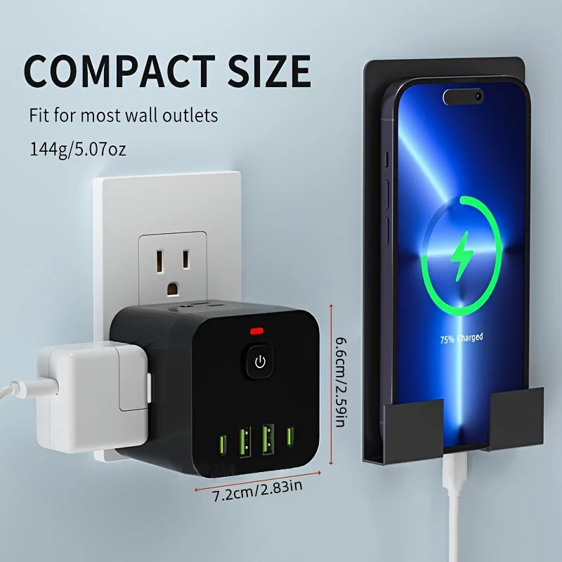 8-in-1 Power Strip US Electrical Plug